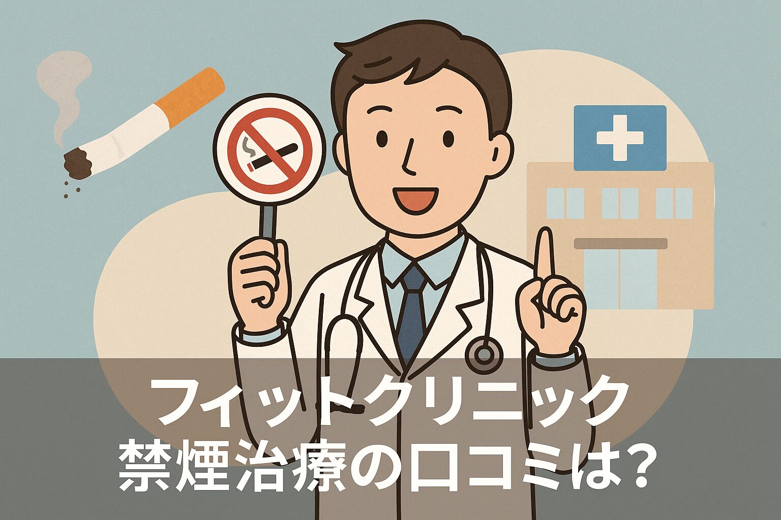 フィットクリニックの禁煙治療の悪い口コミから良い評判までを徹底調査!