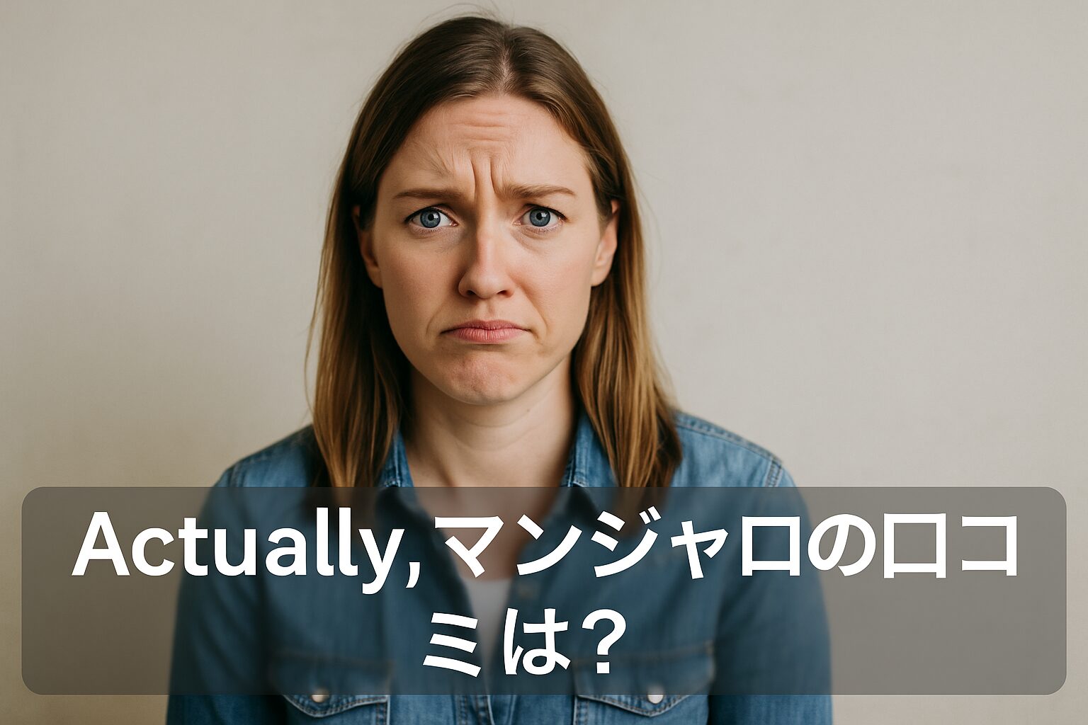 Actually,(アクチュアリー,) マンジャロの悪い口コミから良い評判までを徹底調査!