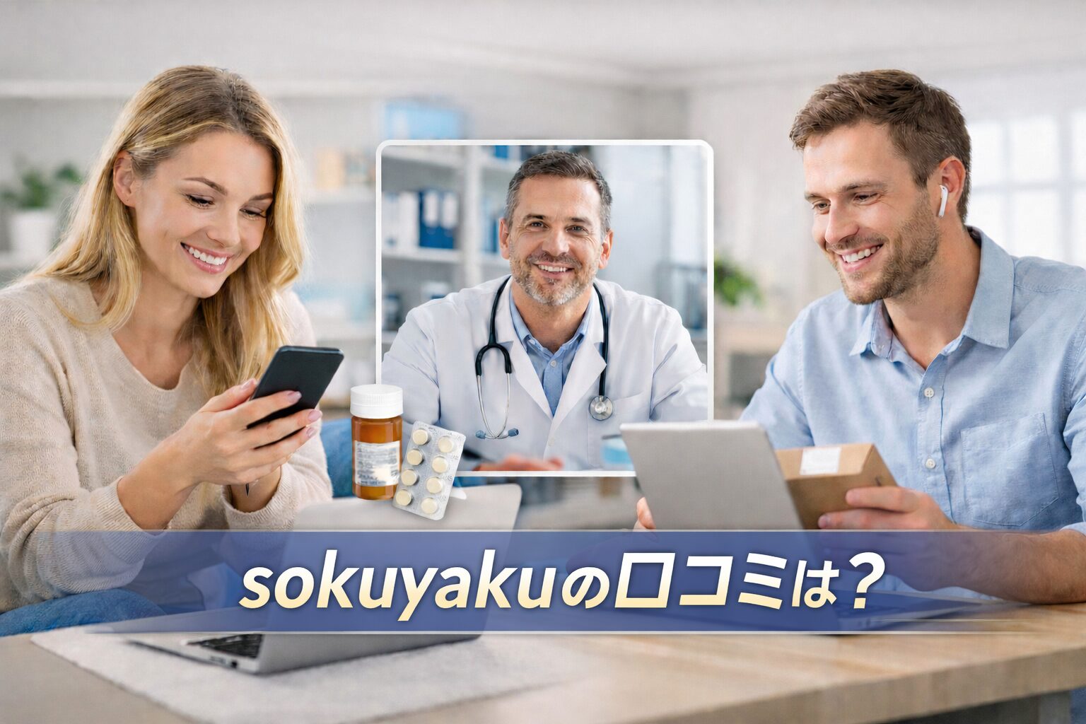 sokuyaku オンライン診療の悪い口コミから良い評判までを徹底調査!