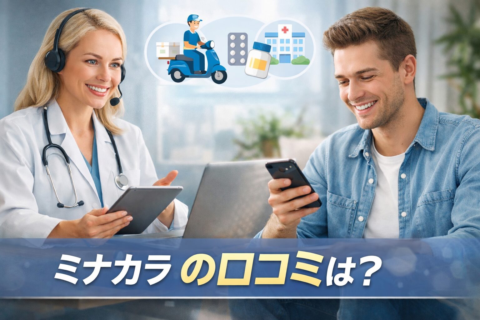 ミナカラ オンライン診療の悪い口コミから良い評判までを徹底調査!