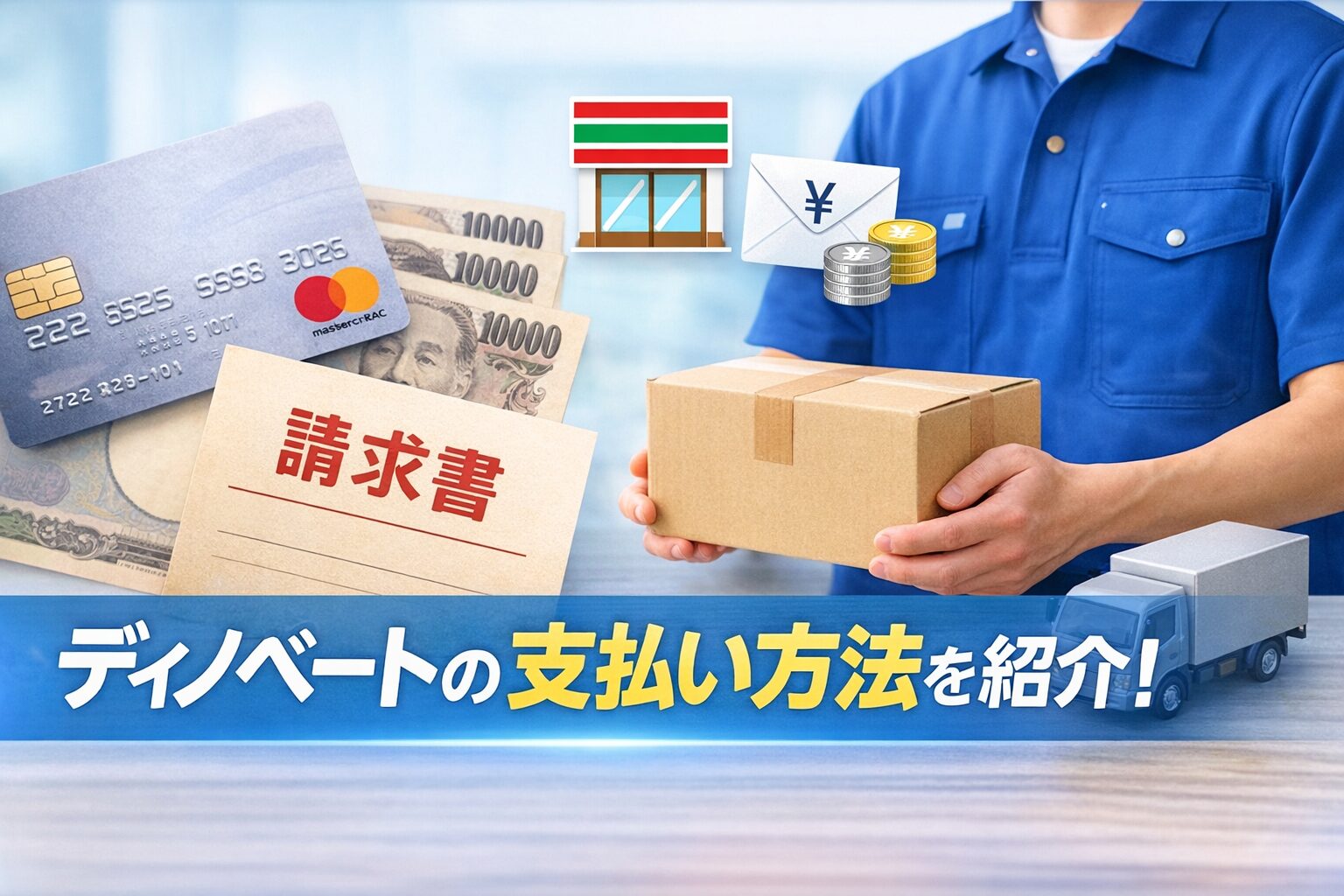 ディノベートの支払い方法は?後払いやクレジットカードに対応しているか解説!