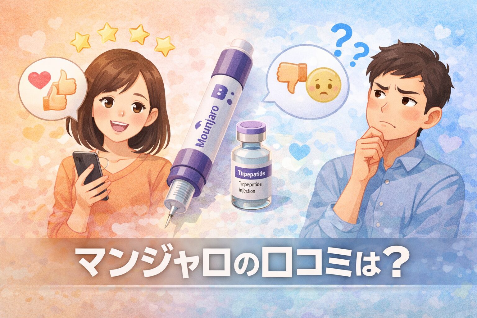 マンジャロの口コミは?悪い評判や料金・デメリットも紹介!